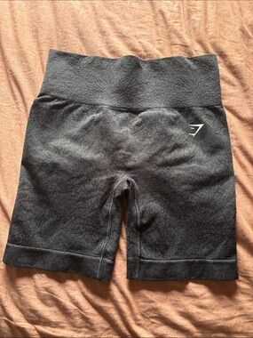 S Black Gymshark Adapt Pattern Seamless Leggings (Shorts)